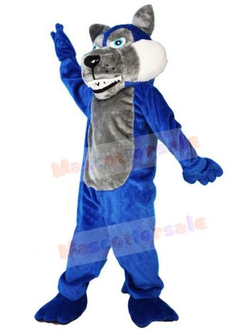 Wolf mascot costume