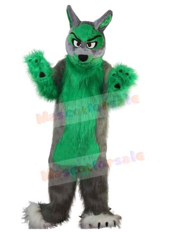 Wolf mascot costume