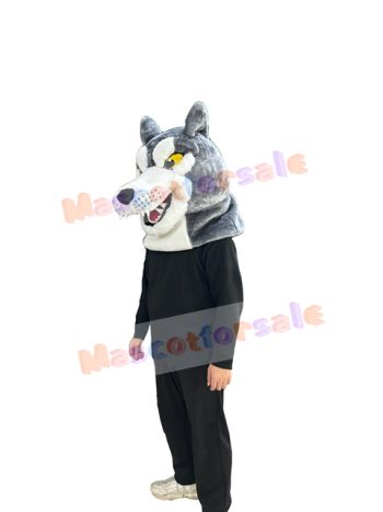 Wolf mascot costume