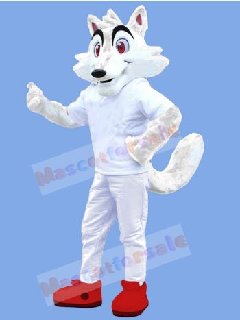 Wolf mascot costume