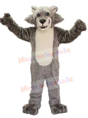 Wolf mascot costume