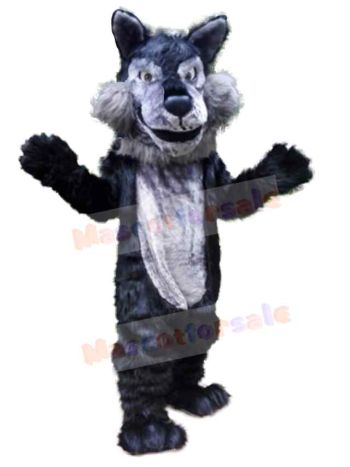 Wolf mascot costume
