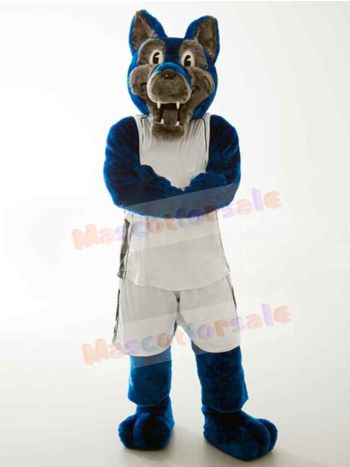 Wolf mascot costume