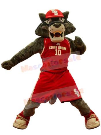 Wolf mascot costume
