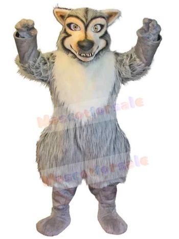 Wolf mascot costume