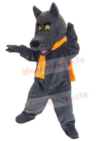 Wolf mascot costume