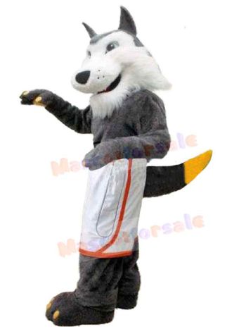 Wolf mascot costume