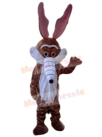 Wolf mascot costume