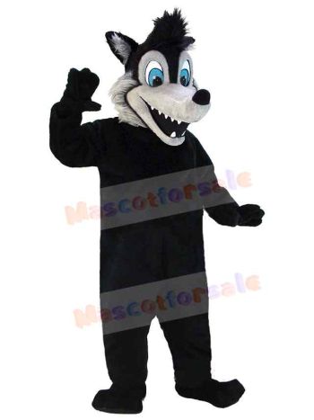 Wolf mascot costume
