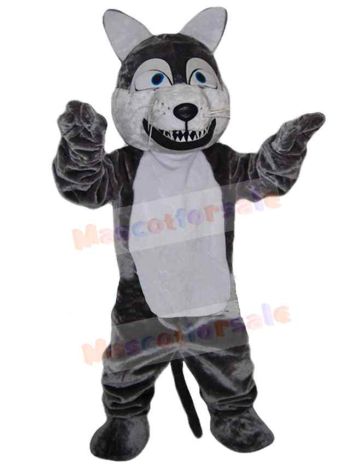 Wolf mascot costume