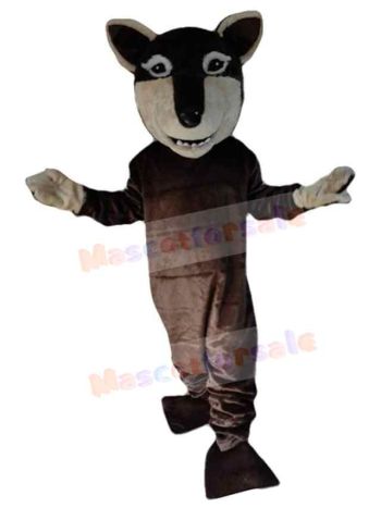 Wolf mascot costume