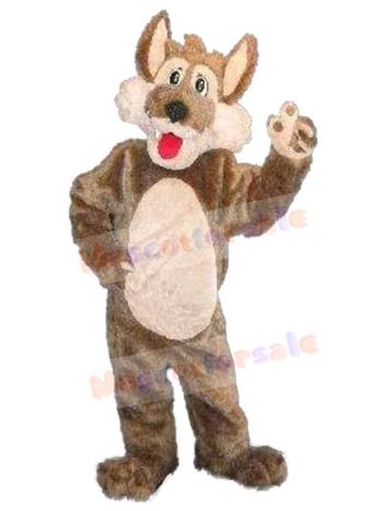 Wolf mascot costume