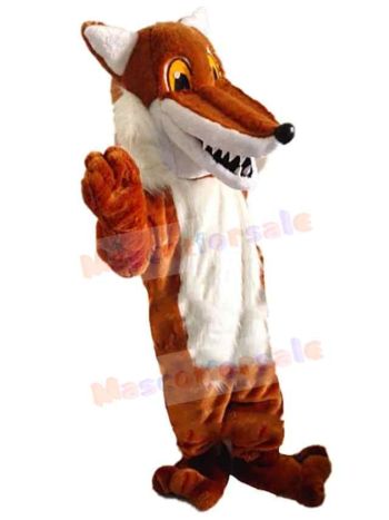 Wolf mascot costume