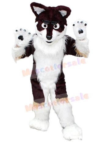 Wolf mascot costume