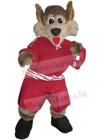 Wolf mascot costume