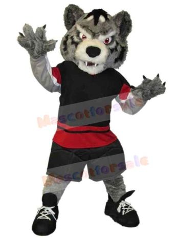 Wolf mascot costume