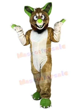Wolf mascot costume