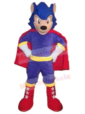 Wolf mascot costume