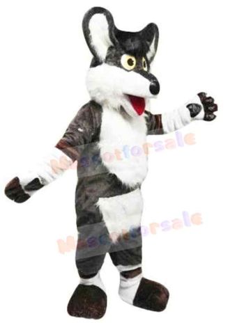 Wolf mascot costume