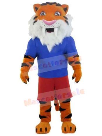 Tiger mascot costume