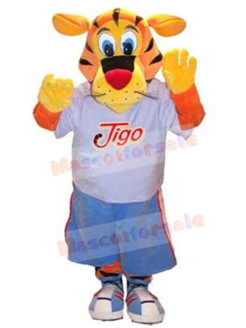 Tiger mascot costume