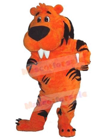 Tiger mascot costume