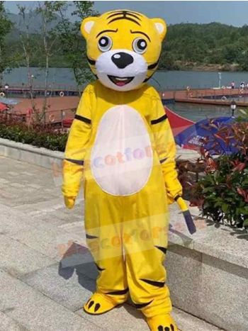Tiger mascot costume