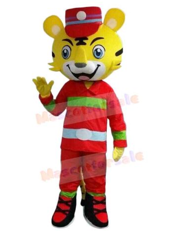 Tiger mascot costume