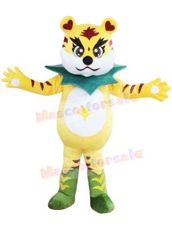 Tiger mascot costume