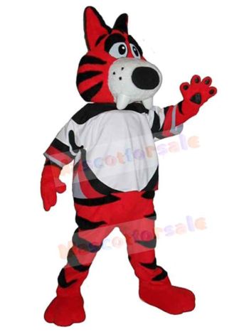 Tiger mascot costume