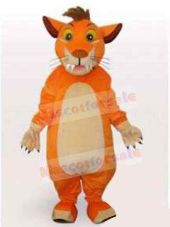 Tiger mascot costume