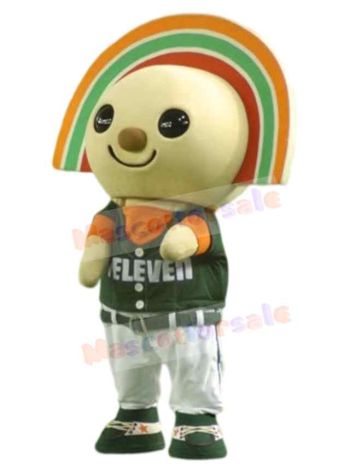 Snowman mascot costume