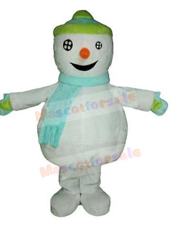 Snowman mascot costume