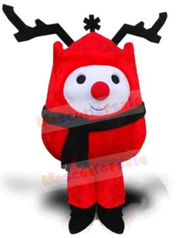 Snowman mascot costume
