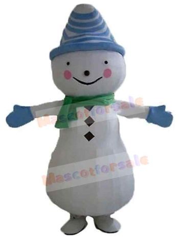 Snowman mascot costume