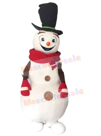 Snowman mascot costume