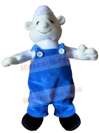 Snowman mascot costume
