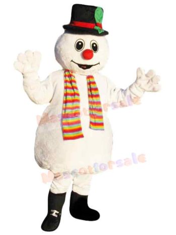 Snowman mascot costume