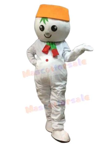Snowman mascot costume