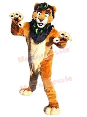 Lion mascot costume