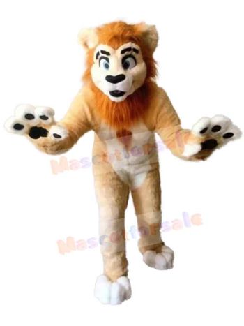 Lion mascot costume