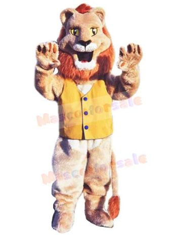 Lion mascot costume