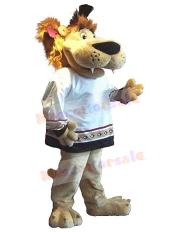 Lion mascot costume