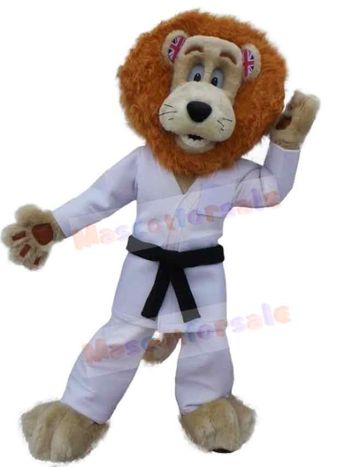 Lion mascot costume