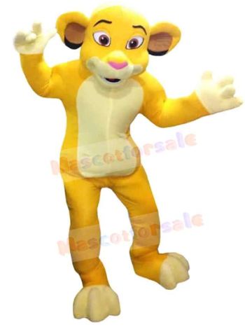 Lion mascot costume
