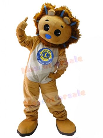 Lion mascot costume