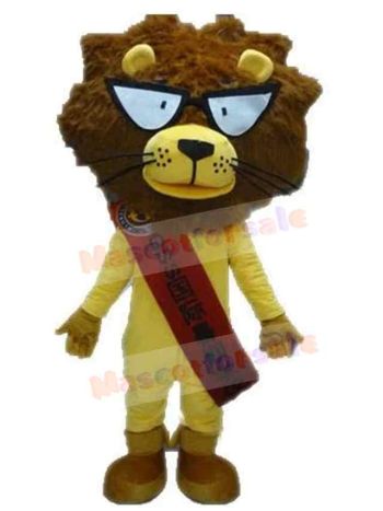 Lion mascot costume