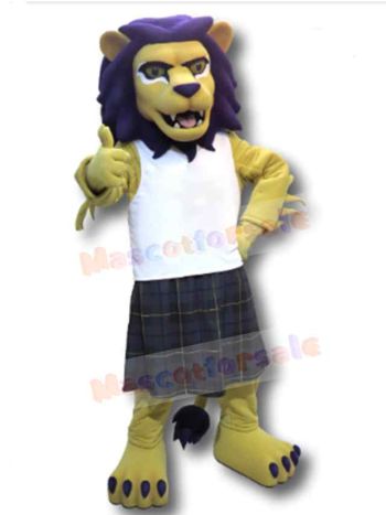 Lion mascot costume
