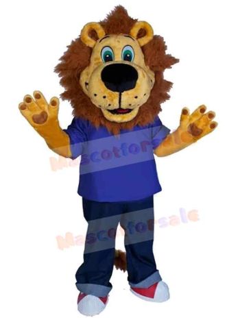Lion mascot costume
