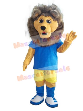 Lion mascot costume